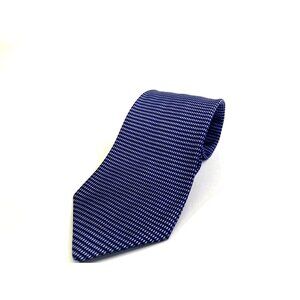 Vercourt Mens Tie Necktie Blue Multicolor Geometric Paris Silk Tied
